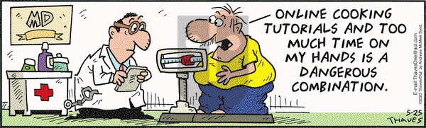 Frank and Ernest on Monday May 25, 2020 Comic Strip