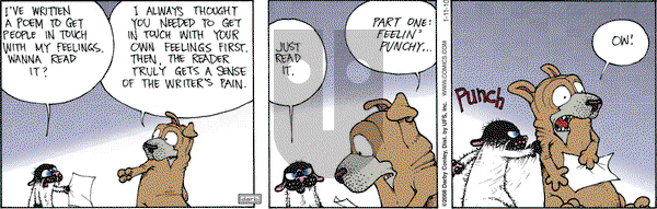 Get Fuzzy on Monday January 11, 2010 Comic Strip