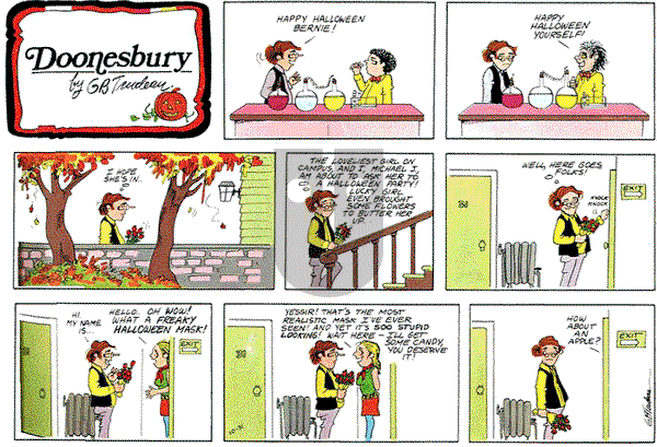 Doonesbury on Sunday October 31, 1971 Comic Strip