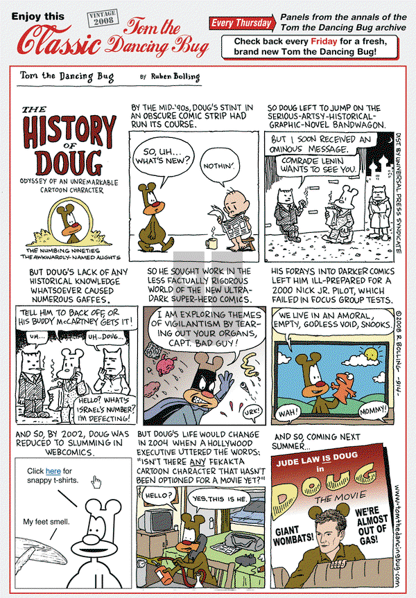 Tom the Dancing Bug on Thursday May 4, 2017 Comic Strip