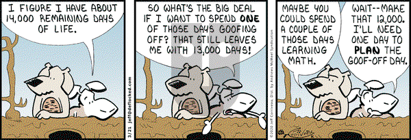 DeFlocked on Saturday March 21, 2020 Comic Strip