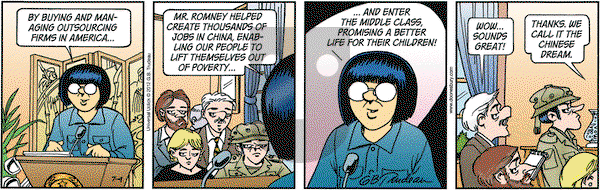 Doonesbury on Wednesday July 4, 2012 Comic Strip