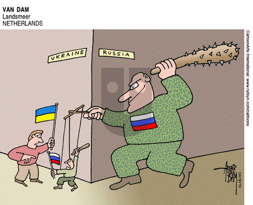 Views of the World on Friday April 11, 2014 Comic Strip