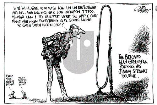 Pat Oliphant on Friday July 4, 1997 Comic Strip