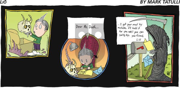 Lio on Sunday February 11, 2018 Comic Strip