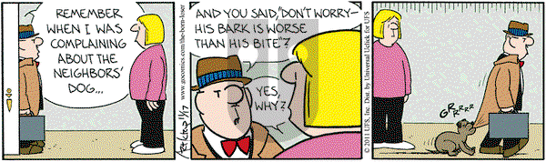 The Born Loser on Thursday November 17, 2011 Comic Strip