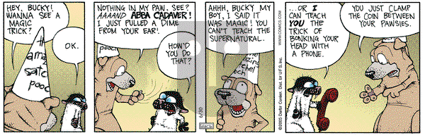 Get Fuzzy on Thursday June 30, 2005 Comic Strip