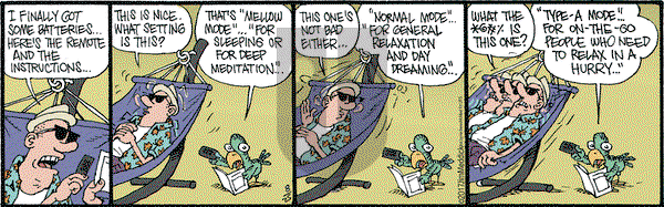 Monty on Friday August 25, 2017 Comic Strip