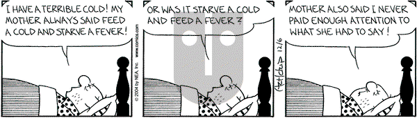 The Born Loser on Monday December 6, 2004 Comic Strip