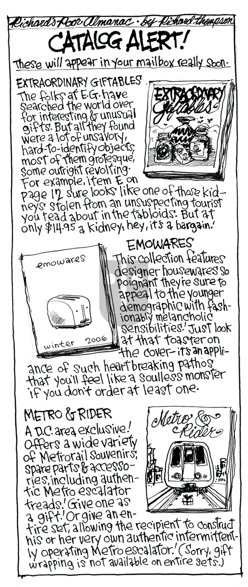 Richard's Poor Almanac on Monday January 19, 2015 Comic Strip