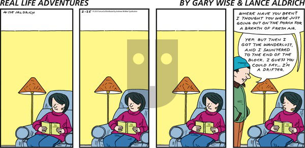 Real Life Adventures on Sunday February 25, 2018 Comic Strip