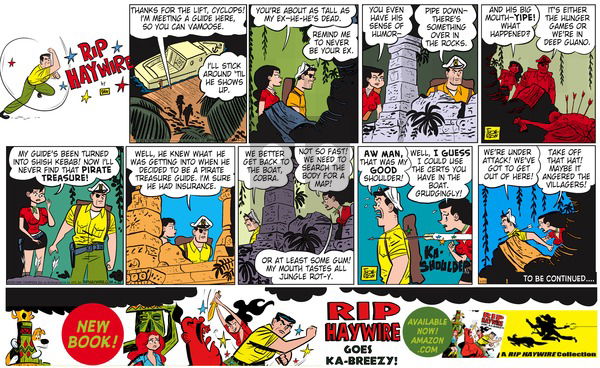Rip Haywire - Sunday September 13, 2015 Comic Strip