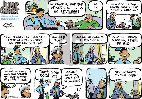 JumpStart on Sunday October 15, 2017 Comic Strip