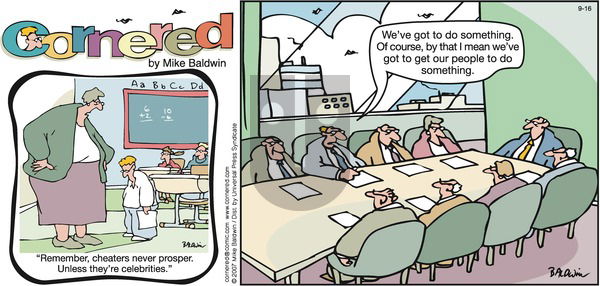 Cornered on Sunday September 16, 2007 Comic Strip