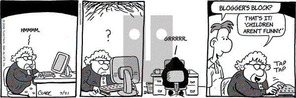 Lola - Monday July 21, 2008 Comic Strip