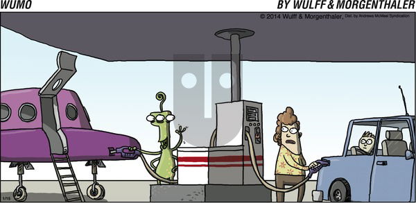 WuMo on Sunday January 15, 2017 Comic Strip