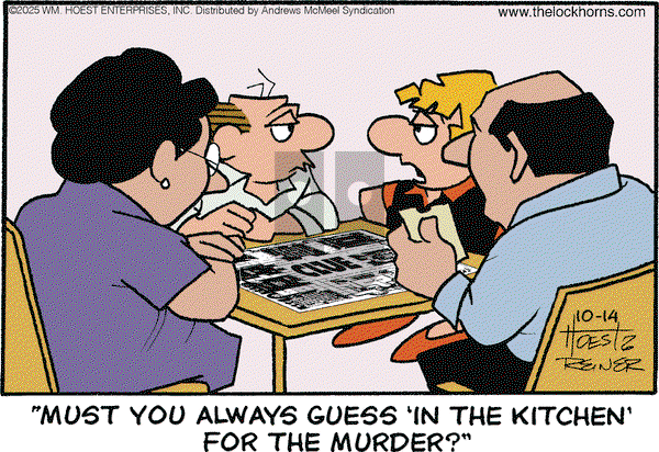 The Lockhorns on Tuesday October 14, 2025 Comic Strip