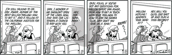 Doonesbury on Thursday April 20, 1978 Comic Strip