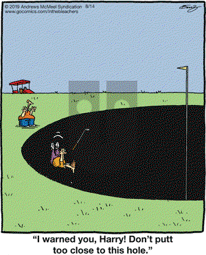 In the Bleachers on Wednesday August 14, 2019 Comic Strip