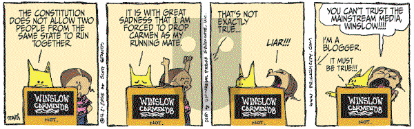 Prickly City on Wednesday April 2, 2008 Comic Strip
