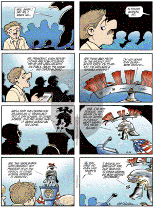 Doonesbury - Sunday October 24, 2004 Comic Strip