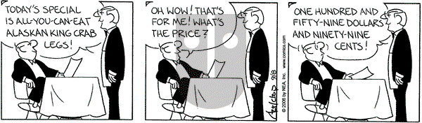 The Born Loser on Friday September 8, 2006 Comic Strip