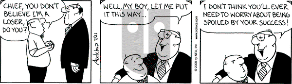 The Born Loser on Monday July 21, 2008 Comic Strip