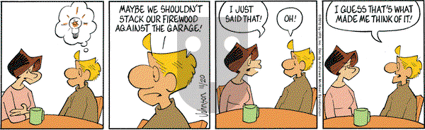 Arlo and Janis on Tuesday November 20, 2018 Comic Strip