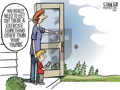 Jeff Stahler on Saturday March 28, 2015 Comic Strip