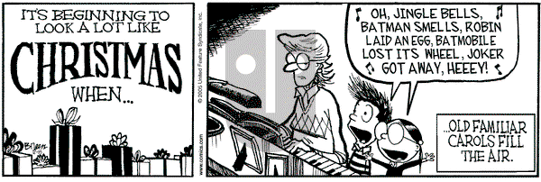 Grand Avenue on Thursday December 8, 2005 Comic Strip