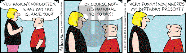 The Born Loser - Friday June 6, 2014 Comic Strip