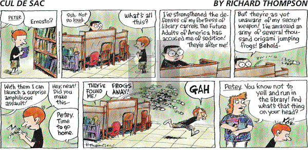Cul de Sac on Sunday August 14, 2011 Comic Strip