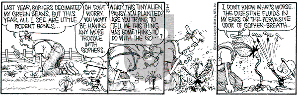 Monty on Monday July 26, 2004 Comic Strip