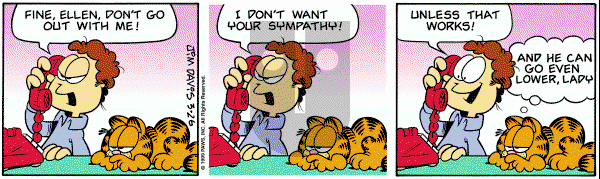 Garfield on Friday March 26, 1999 Comic Strip
