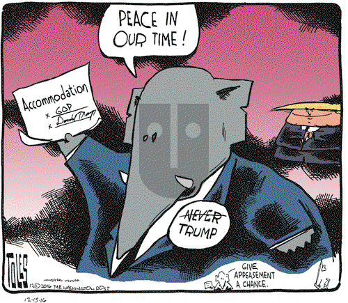 Tom Toles on Thursday December 15, 2016 Comic Strip