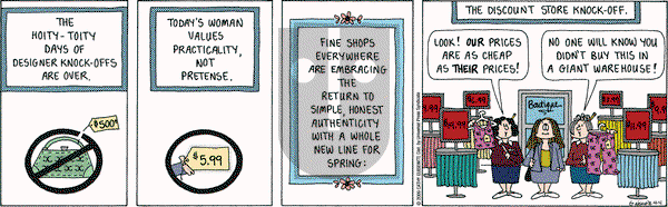 Cathy Classics on Saturday April 4, 2009 Comic Strip