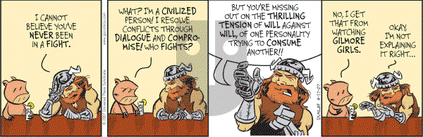Ink Pen - Tuesday April 17, 2007 Comic Strip