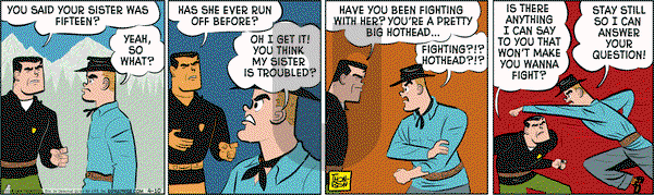 Rip Haywire - Thursday April 10, 2014 Comic Strip