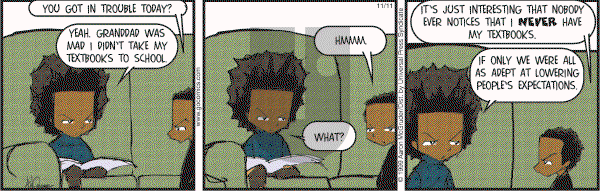 The Boondocks on Saturday November 11, 2006 Comic Strip