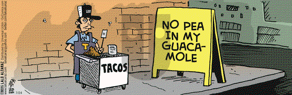 La Cucaracha on Friday July 24, 2015 Comic Strip
