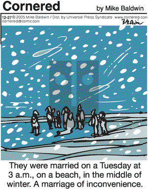 Cornered on Tuesday December 27, 2005 Comic Strip
