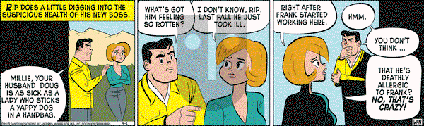 Rip Haywire on Monday April 1, 2019 Comic Strip