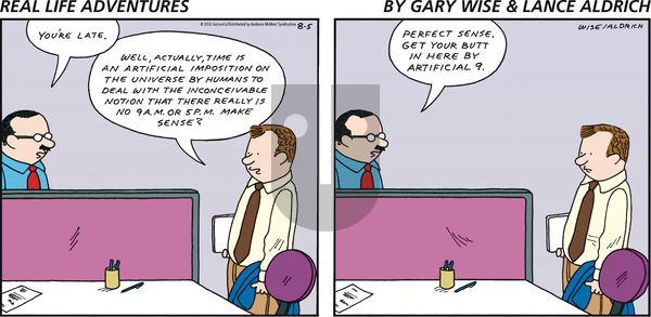 Real Life Adventures on Sunday August 5, 2018 Comic Strip