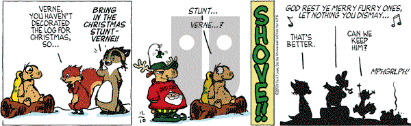 Over the Hedge on Tuesday December 10, 2013 Comic Strip