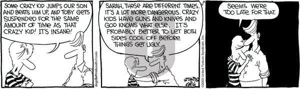 The Buckets on Thursday June 19, 2003 Comic Strip