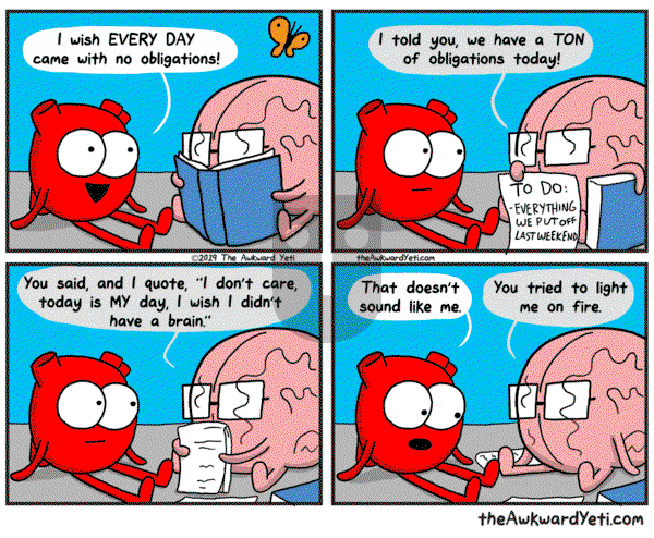 The Awkward Yeti on Monday April 27, 2020 Comic Strip