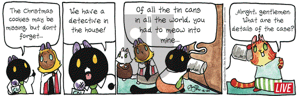 Breaking Cat News on Friday December 20, 2019 Comic Strip