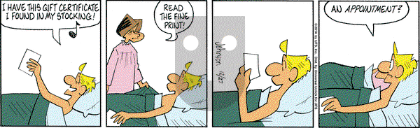 Arlo and Janis on Saturday December 27, 2014 Comic Strip
