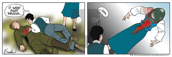 9 Chickweed Lane on Saturday February 14, 2015 Comic Strip