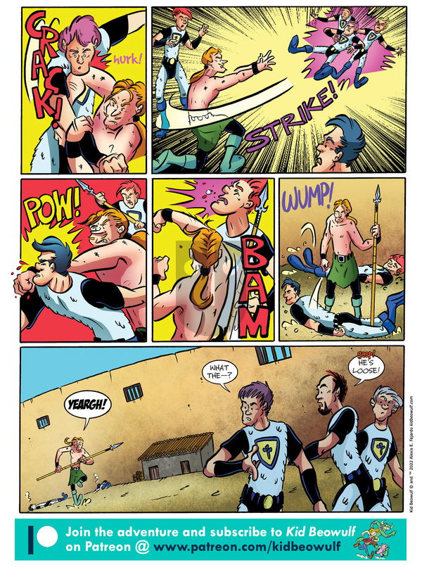 Kid Beowulf - Monday January 17, 2022 Comic Strip